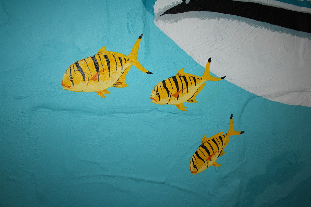 Ningaloo Reef Dreaming Mural by Mark Bell IMG9511… Flickr