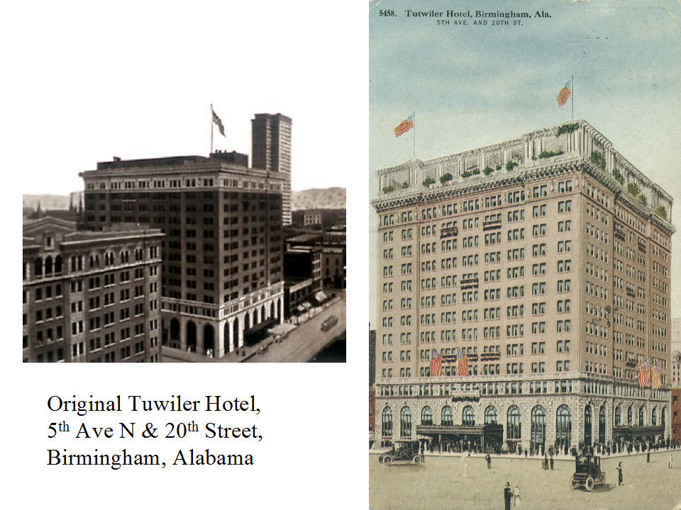 Tutwiler Hotel, c.1914, Birmingham, Alabama The original T… Flickr