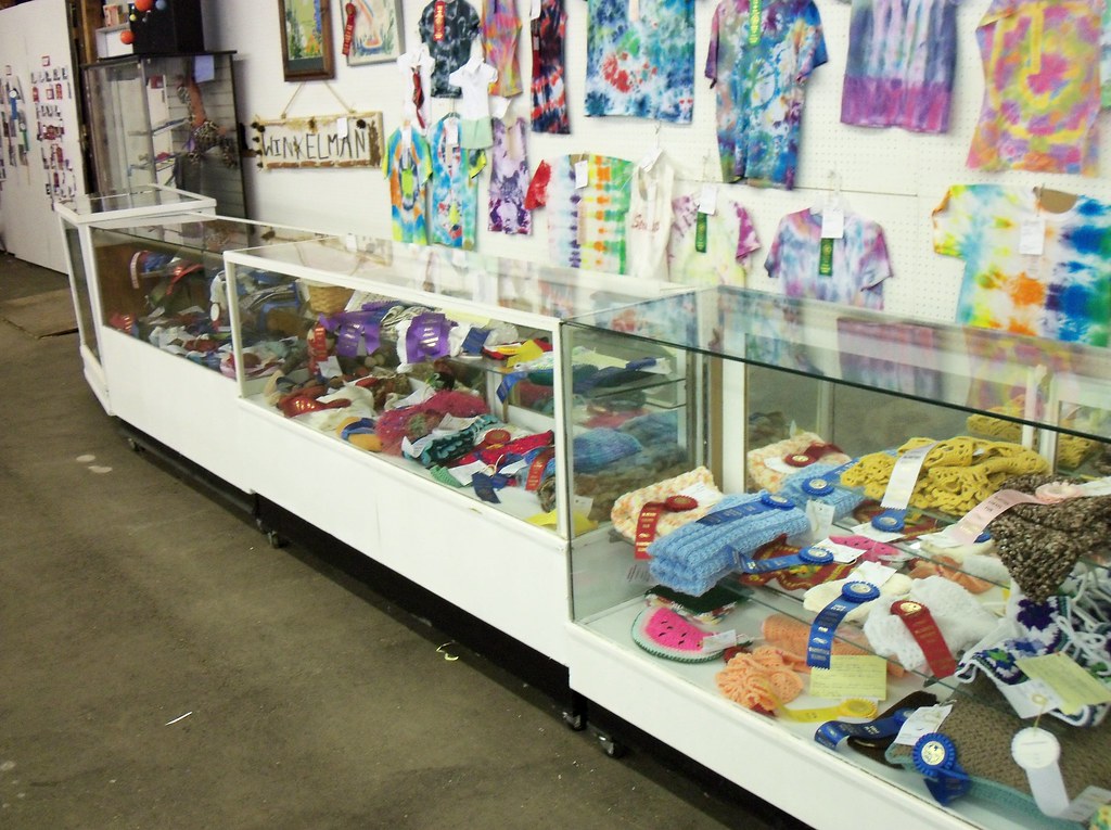 McHenry County Fair 2010 Fiber arts and crafts displays. S… Flickr