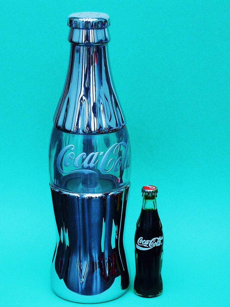Coca Cola Chrome and glass pepper grinder Coca Cola Chrome… Flickr