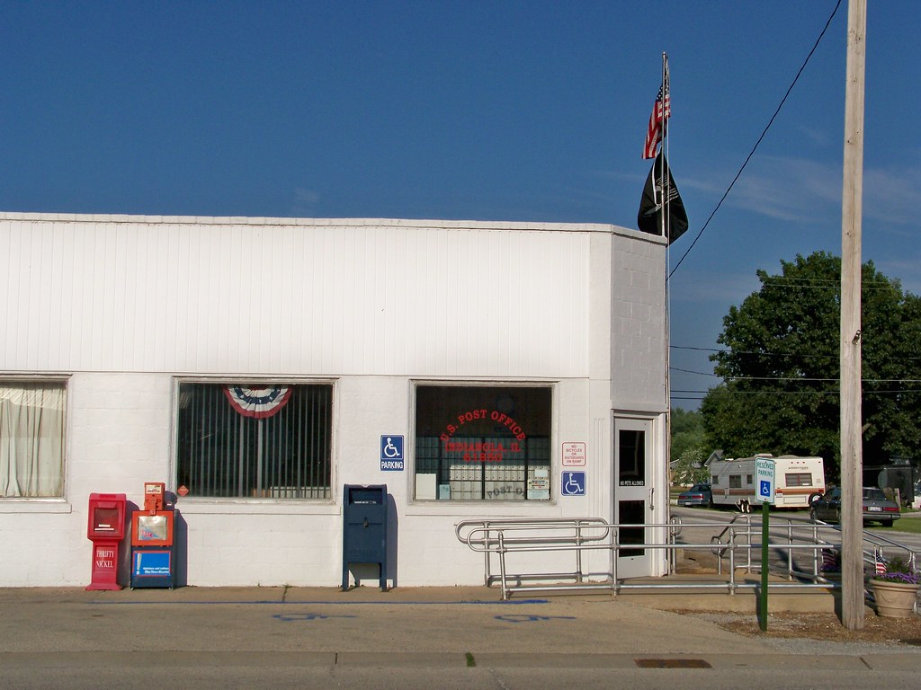 Indianola Illinois Post Office 61850 On the July 2011 USPS… Flickr