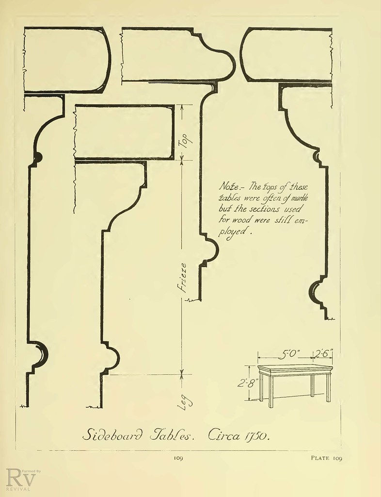 Furniture Moldings of 15741820 Revival Source Learn From. Build More. Flickr