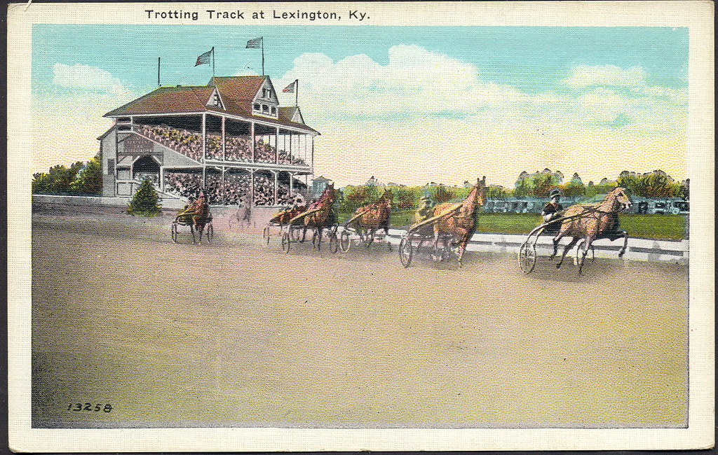 Lexington KY Great Actuion and Horse Racing Trotting and P… Flickr