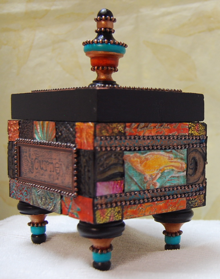 Journey Now Mixed media artbox Mary Jane Chadbourne Flickr