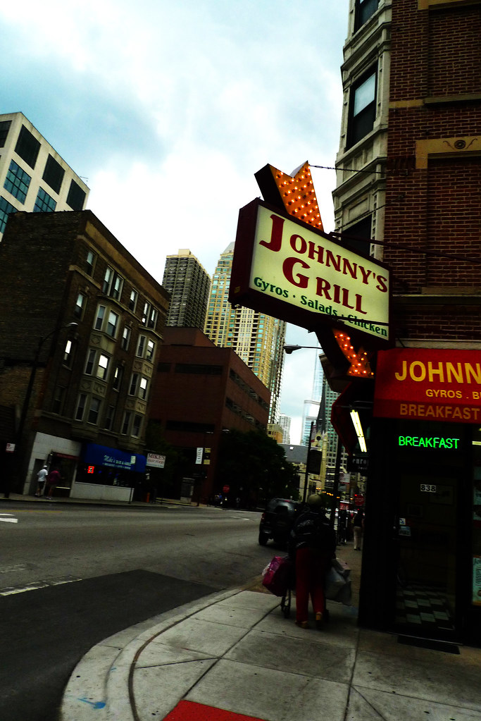 Johnny's Johnny's Grill in Downtown Chicago Justin Winget Flickr