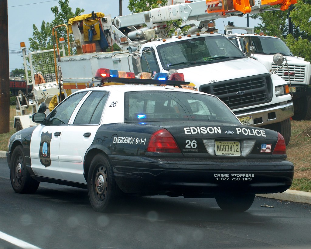 Edison Police Car, Middlesex County, New Jersey US Route 1… jag9889