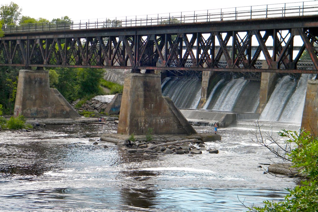 Soo Line Trail Crossing Mississippi River Blanchard Dam In… Flickr