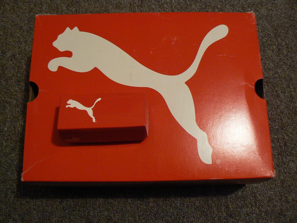 20100716 Puma shoe boxes obligatory size comparison ;) Flickr