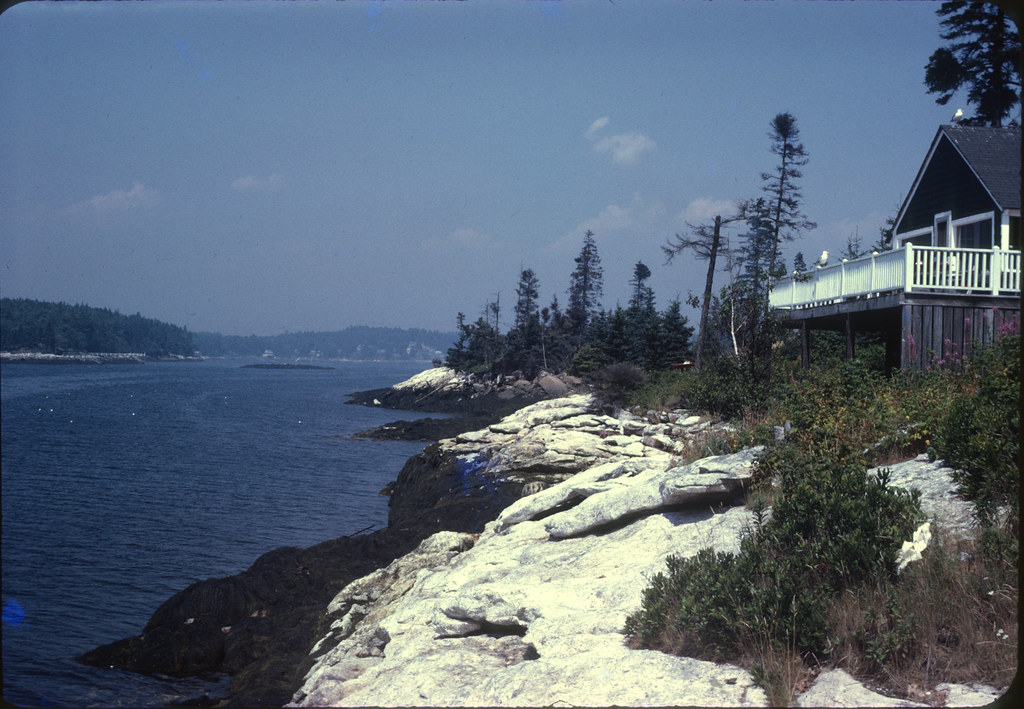 (Slide 10) (October 1968) (Cabbage Island, Maine) C. Kelly Roberts