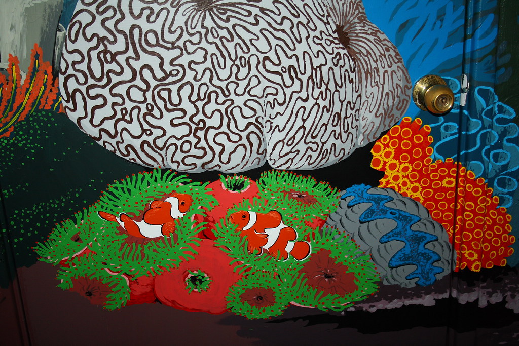 Ningaloo Reef Dreaming Mural by Mark Bell IMG8908… Flickr