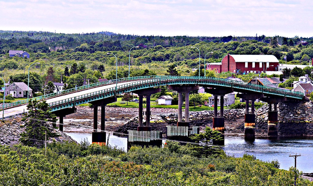 bridge from Lubec, Maine, to Campobello Island and the Int… Flickr