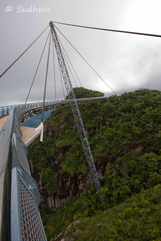 Curved Suspension Bridge, Langkawi This bridge is 2,000