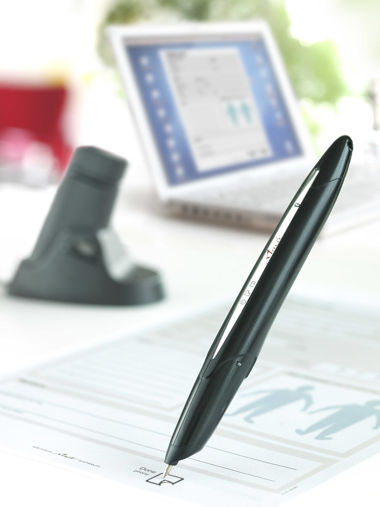 Anoto digital pen and paper with Mac computer Anoto AB Flickr