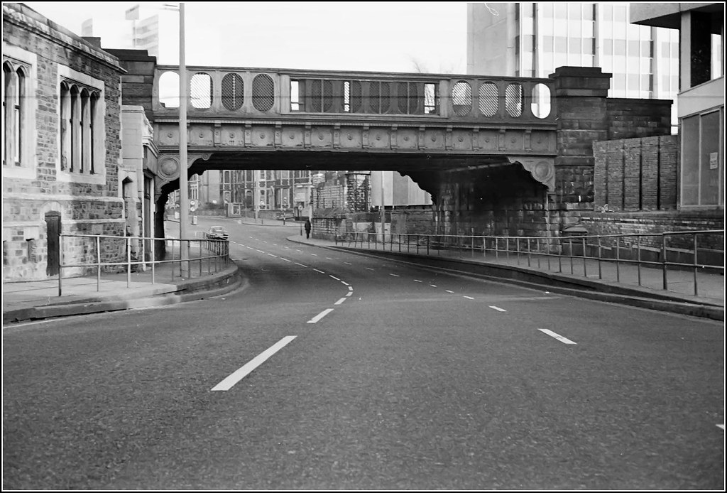 Queen Street bridge. The grand bridge that once carried th… Flickr