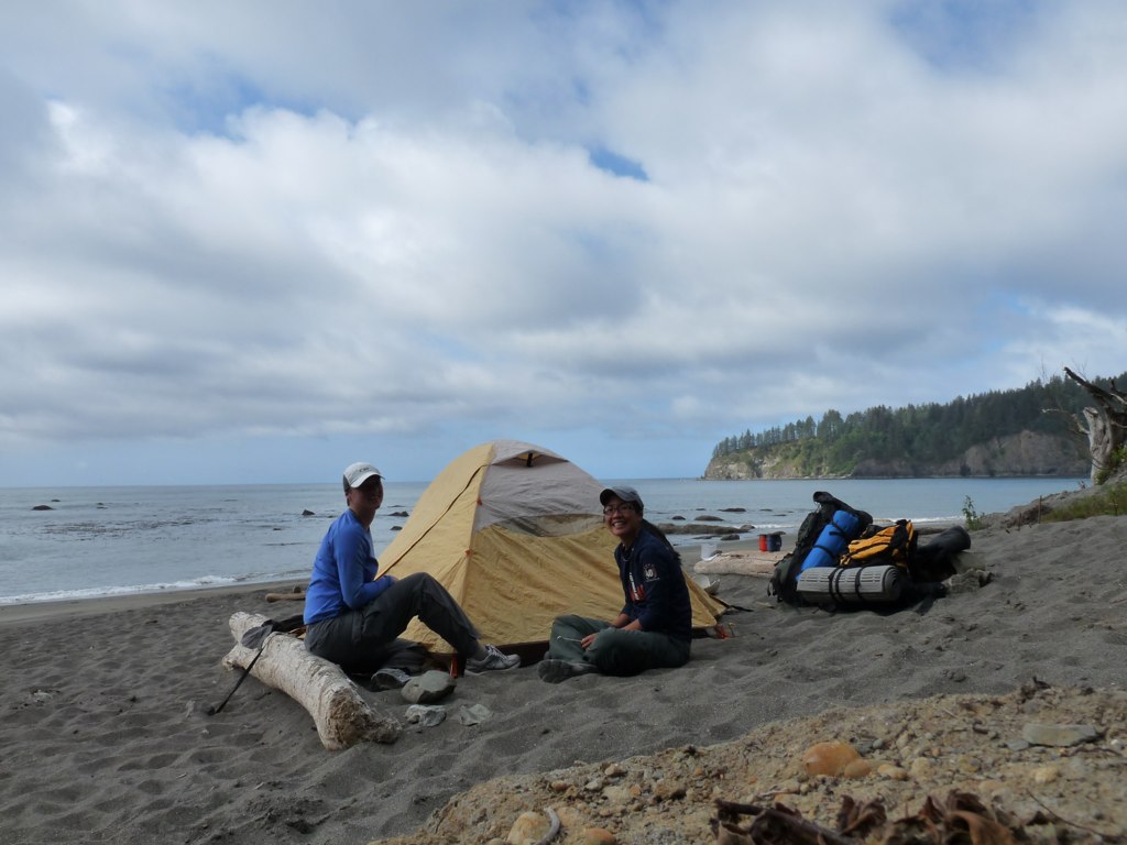 Sweet camp site, Third Beach, Olympic National Park Flickr