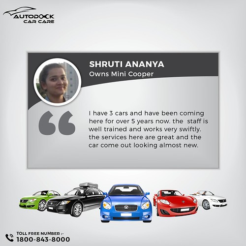 AutoDock Car Care Service Centre in South Delhi It is good… Flickr