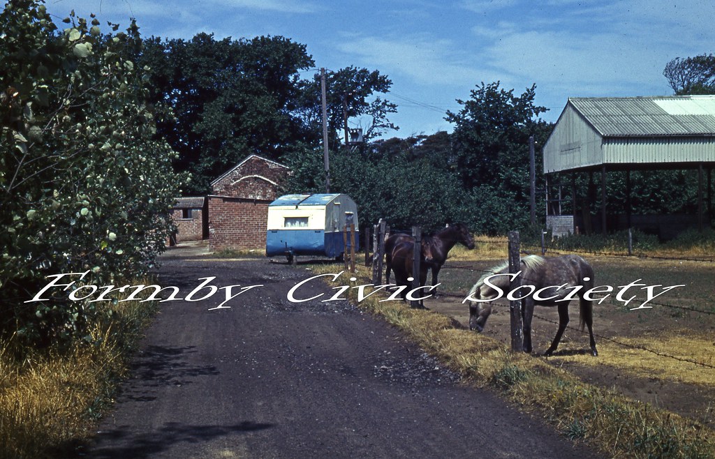 Kirklake Rd Greenloons Farm 1970 ST0704 Formby Civic Society Flickr