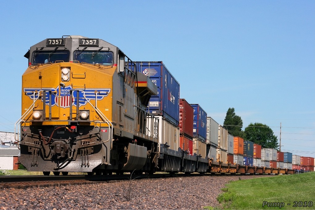 Eastbound UP Intermodal Train at Kingsville, MO UP Train I… Flickr