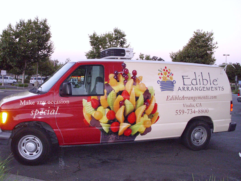 Van wrap for Edible Arrangements in Visalia, CA Van wrap f… Flickr