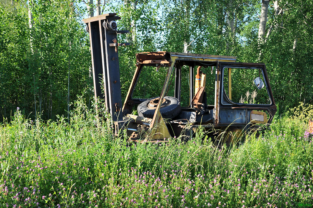 Forklift in the nature Rolfen Flickr