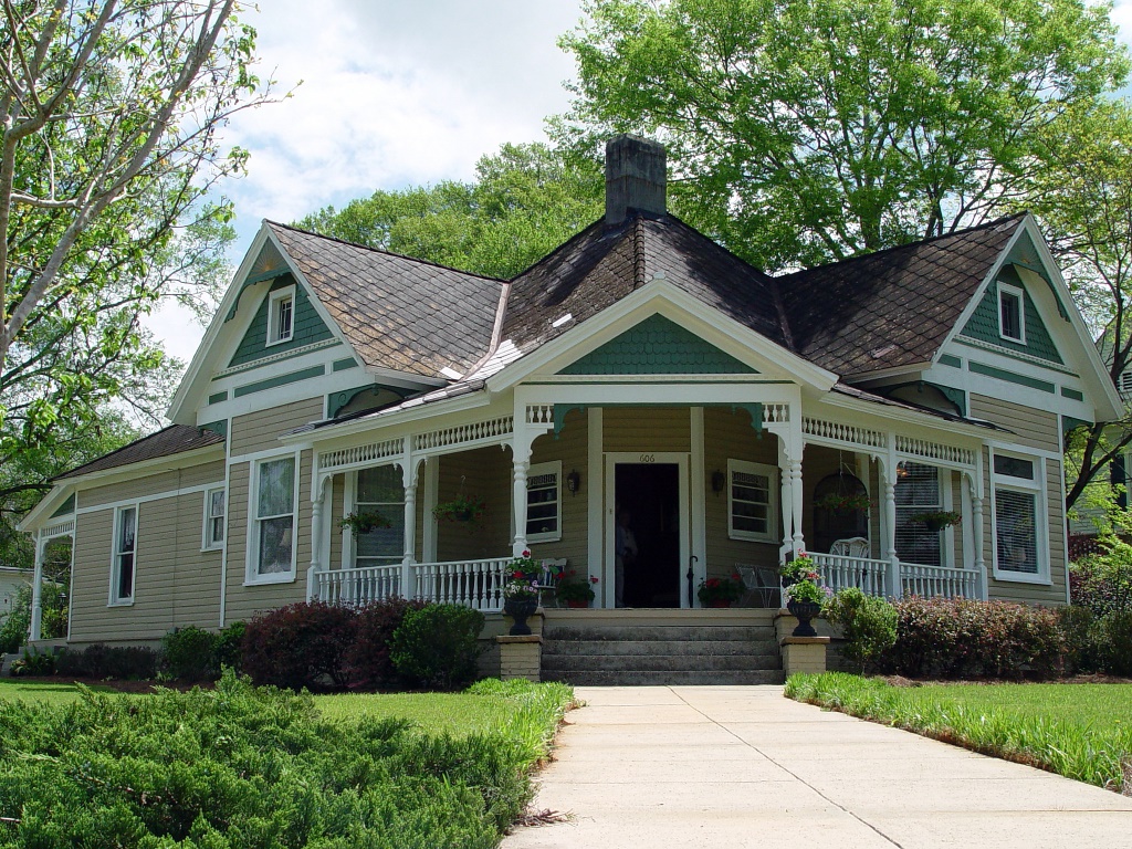 Corner House c.1890, Talladega, Alabama Corner House c.189… Flickr