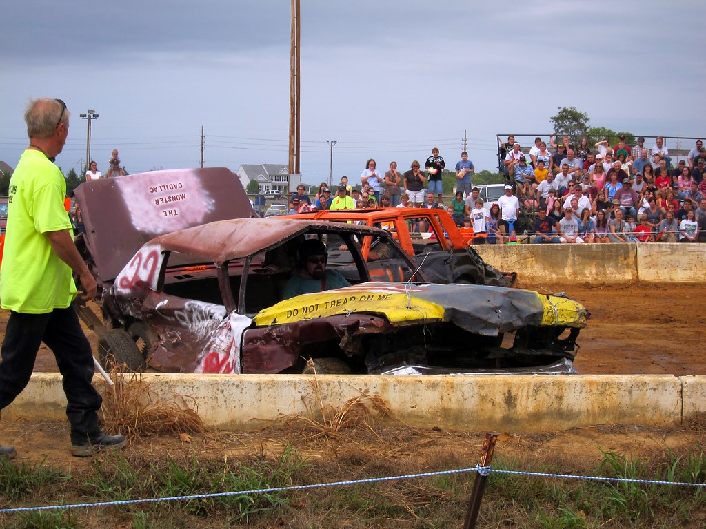 CC Fair Demolition Derby Scene from the demolition derby a… Flickr