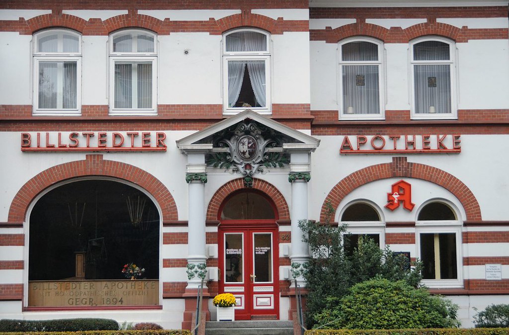 1254 Historische Apotheke Billstedter Hauptstrasse Gründer… Flickr