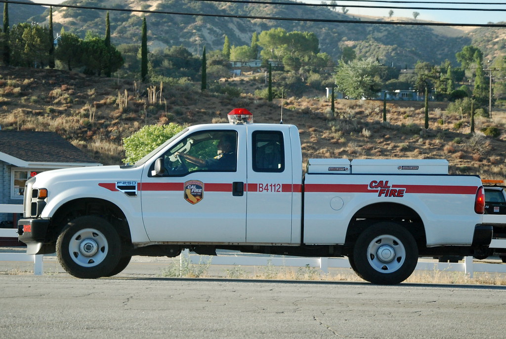 CAL FIRE FORD PICKUP TRUCK B4112 Navymailman Flickr