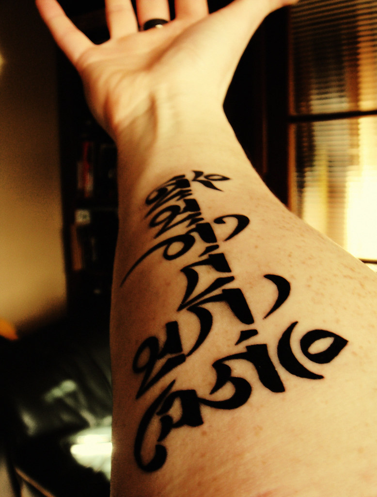 Om Mani Padme Hum Tattoo | My "Om Mani Padme Hum" Tattoo. In… | Flickr 1024_x_778_jpg
