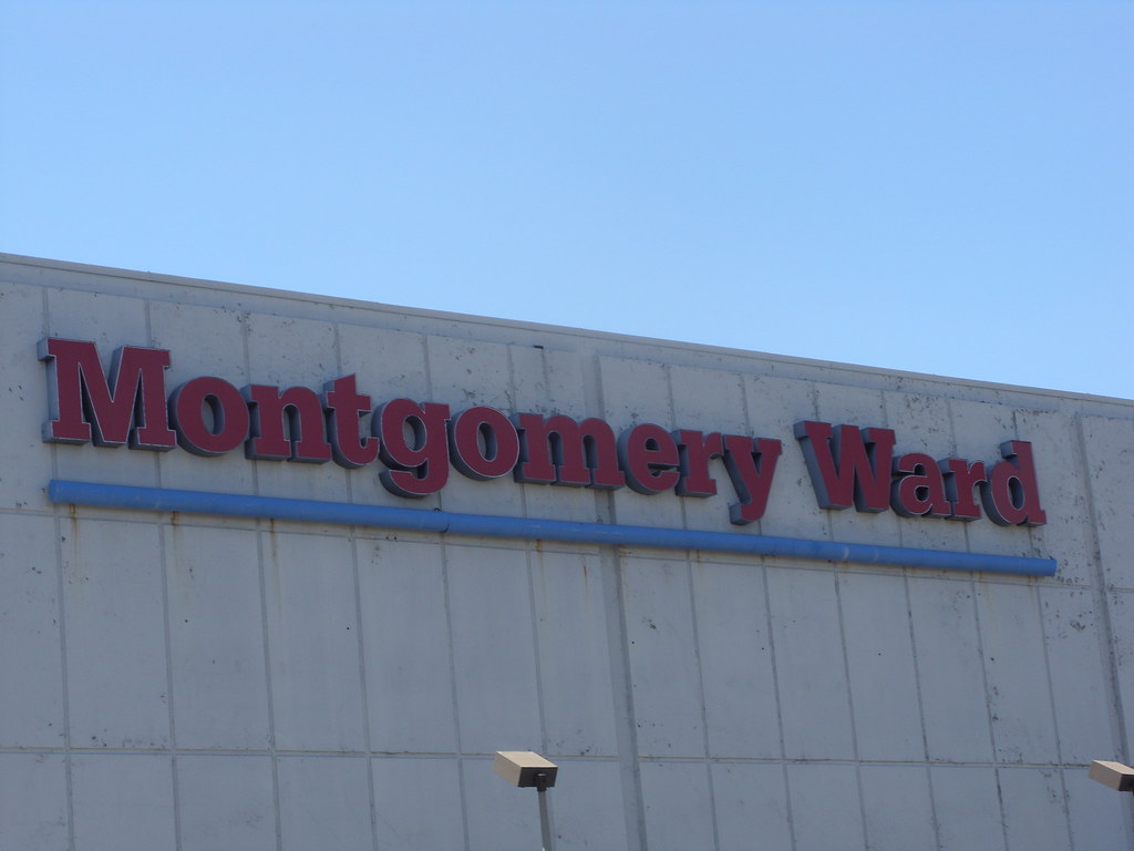 Old Montgomery Ward sign in Panorama City, CA. This is all… Flickr