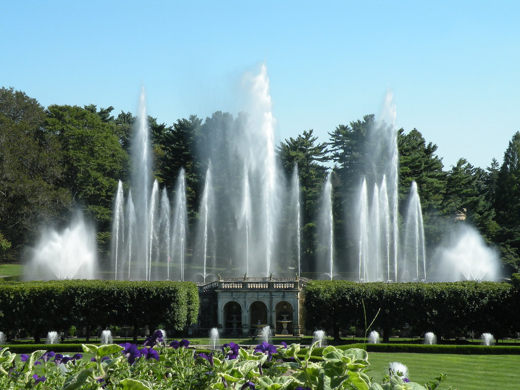 Main Fountain Garden Longwood Garden Main Fountain Garden jinjian