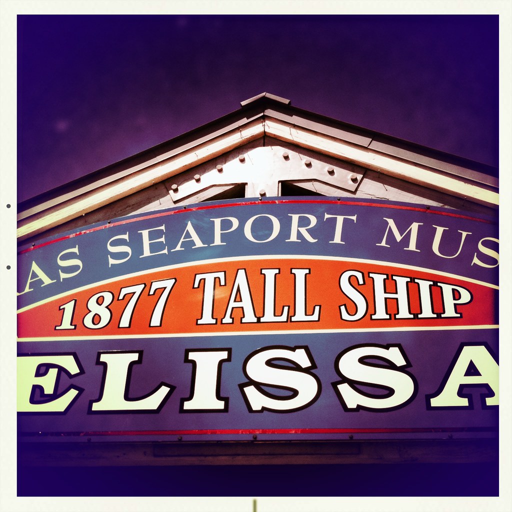 Elissa 1877 Tall Ship Seaport Museum Historic History Galv… Flickr