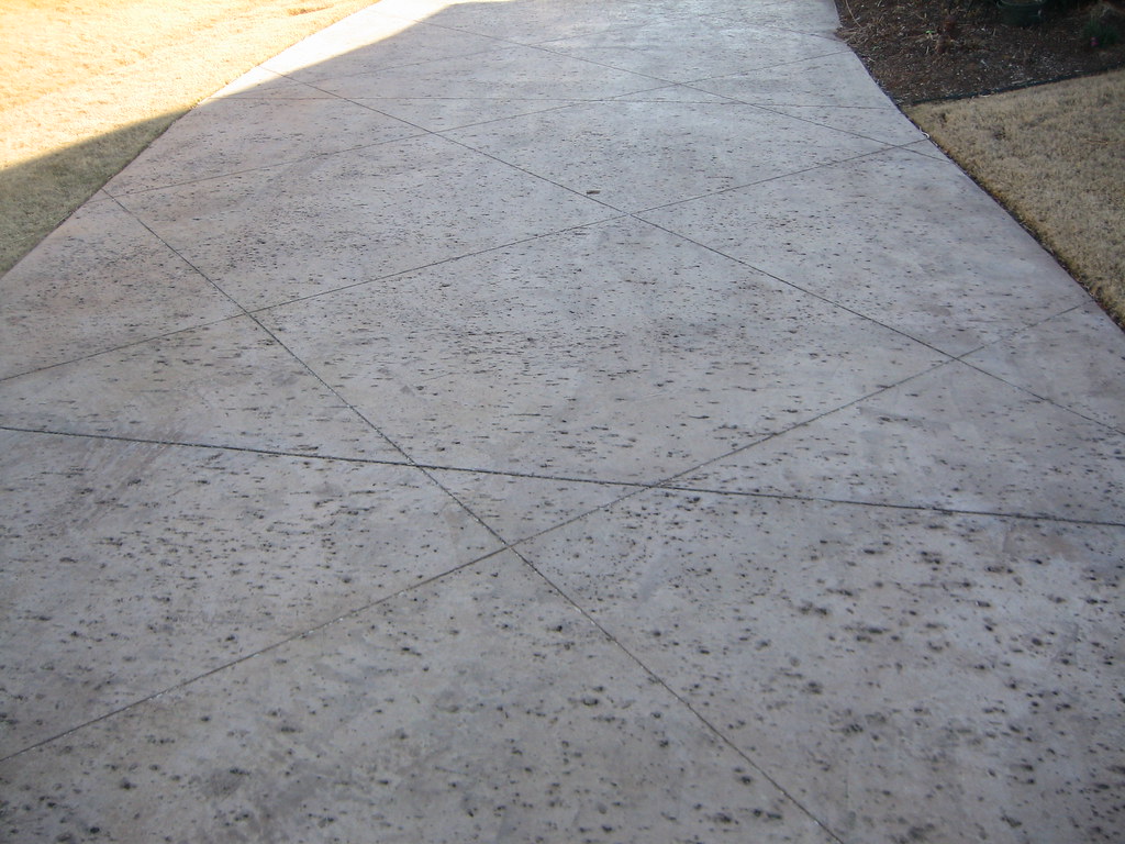 Concrete Designs McKinney Texas This saltfinish concrete … Flickr