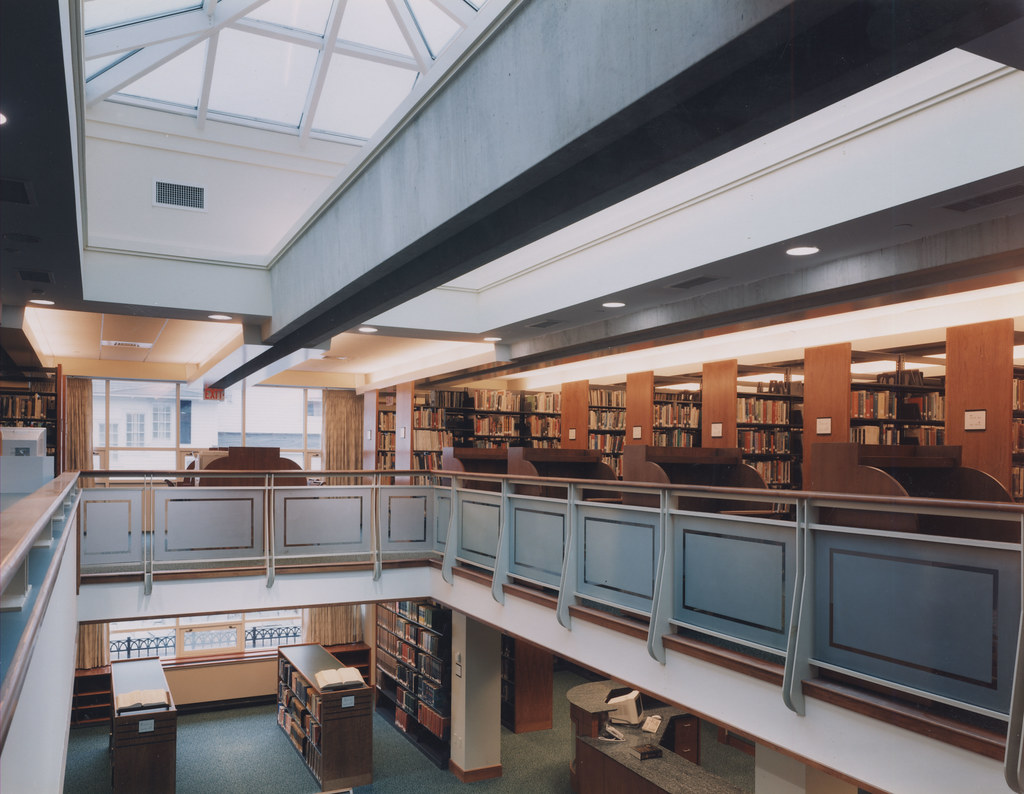 Atrium Lucius Beebe Memorial Library Flickr
