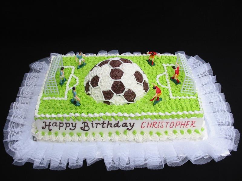 Kue Tart Lapangan Sepak Bola Joonka