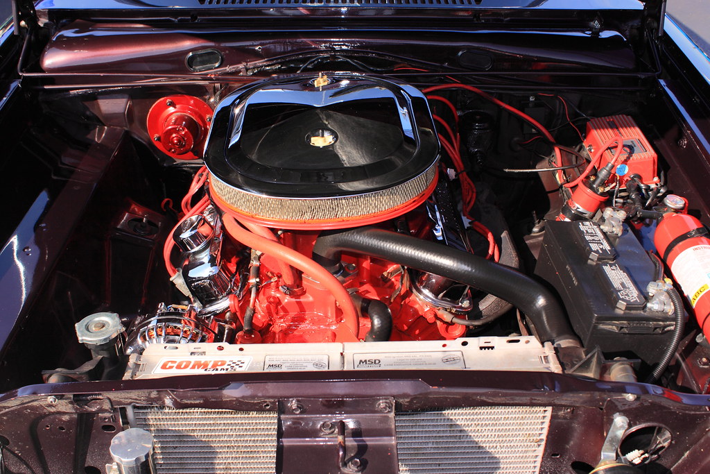 201010102008CAR | 1965 Dodge Dart engine compartment | goaniwhere | Flickr