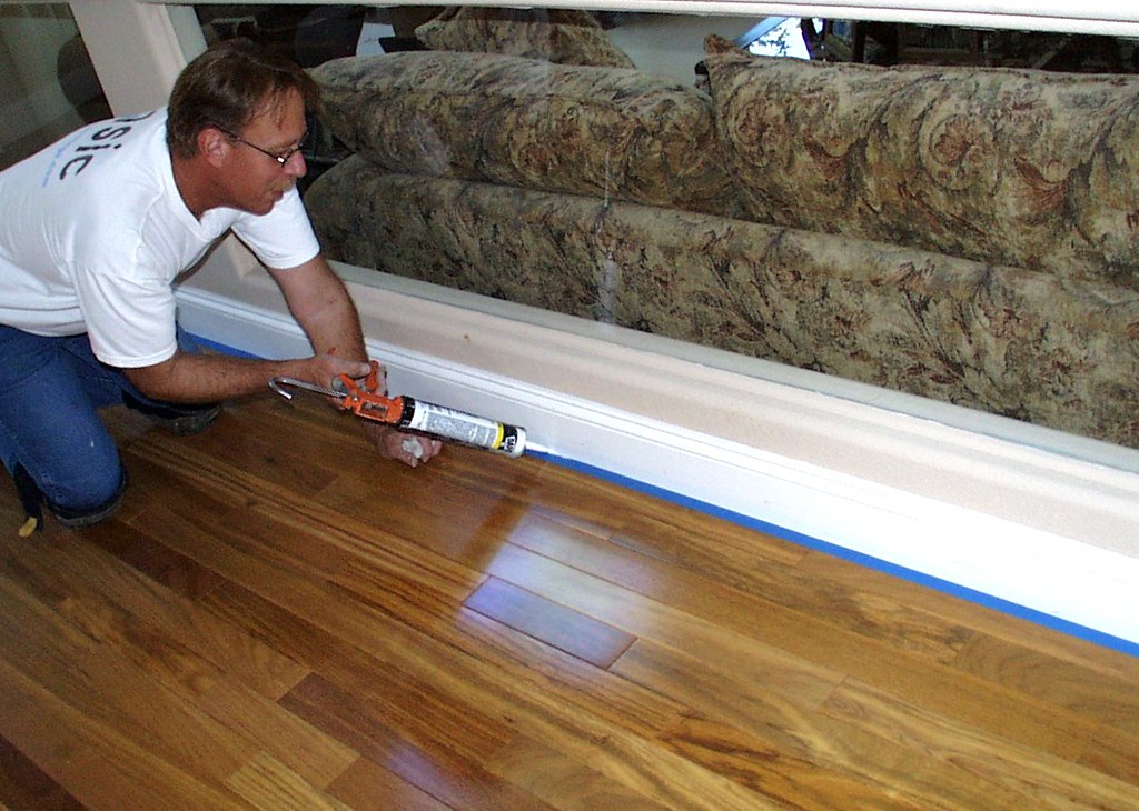 Hardwood Flooring Talk Caulk Gaps Under Bottom Of Baseboar… Flickr