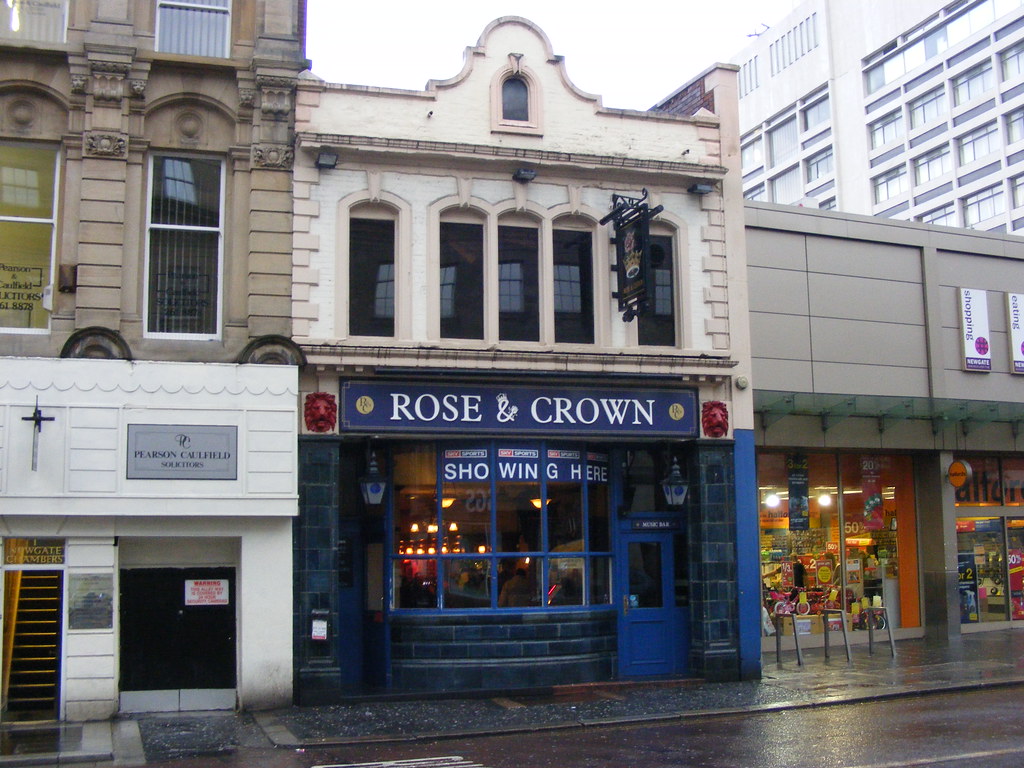 Tyne & Wear Newcastle Upon Tyne THE ROSE & CROWN Flickr