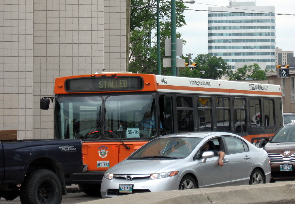 Winnipeg Transit Stalled Sums up transit service in Winnip… Flickr