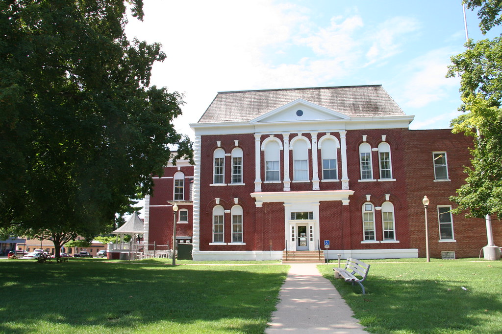 Virginia IL, Virginia Illinois, County Courthouse, Cass Co… Flickr
