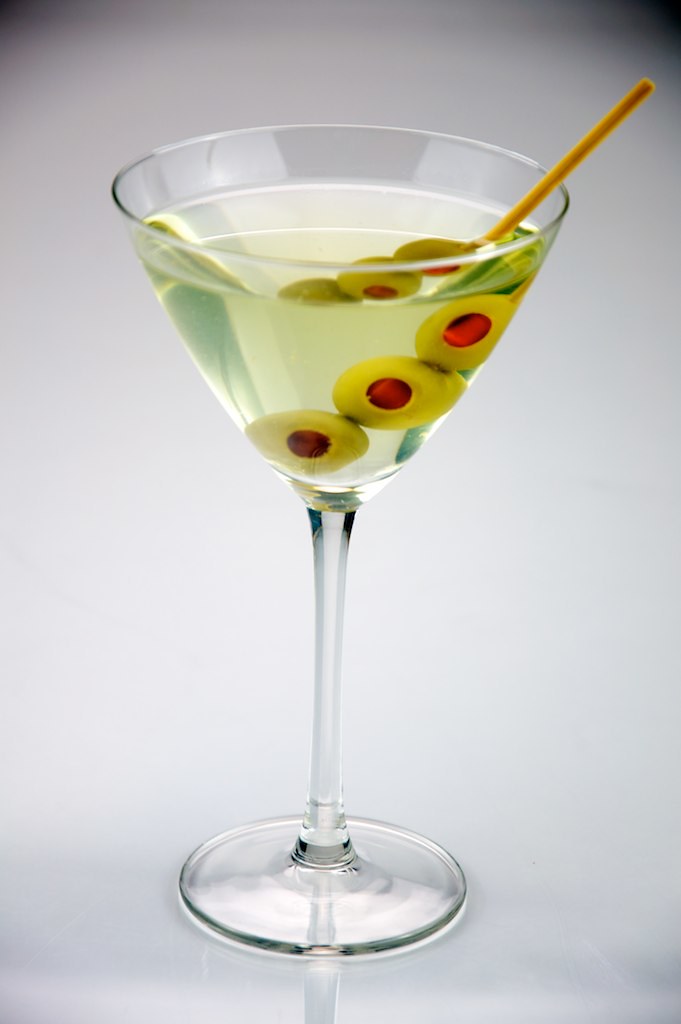 Dirty Martini Triple olive Dirty Martini shot on a white b… Flickr
