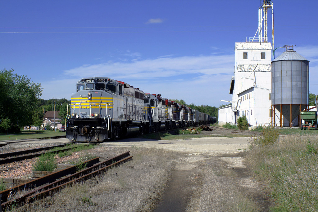 Iowa Northern Nora Springs, IA Apparently this railroad … Flickr