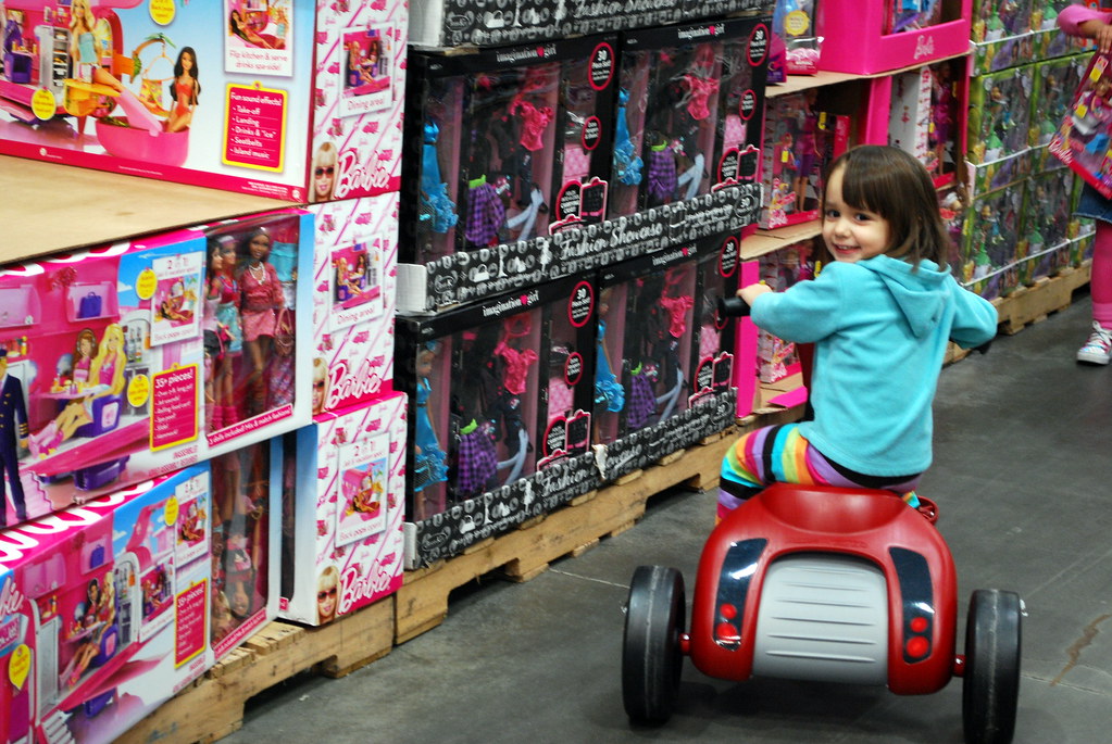 Toy Aisle at Costco Cate O'Malley Flickr