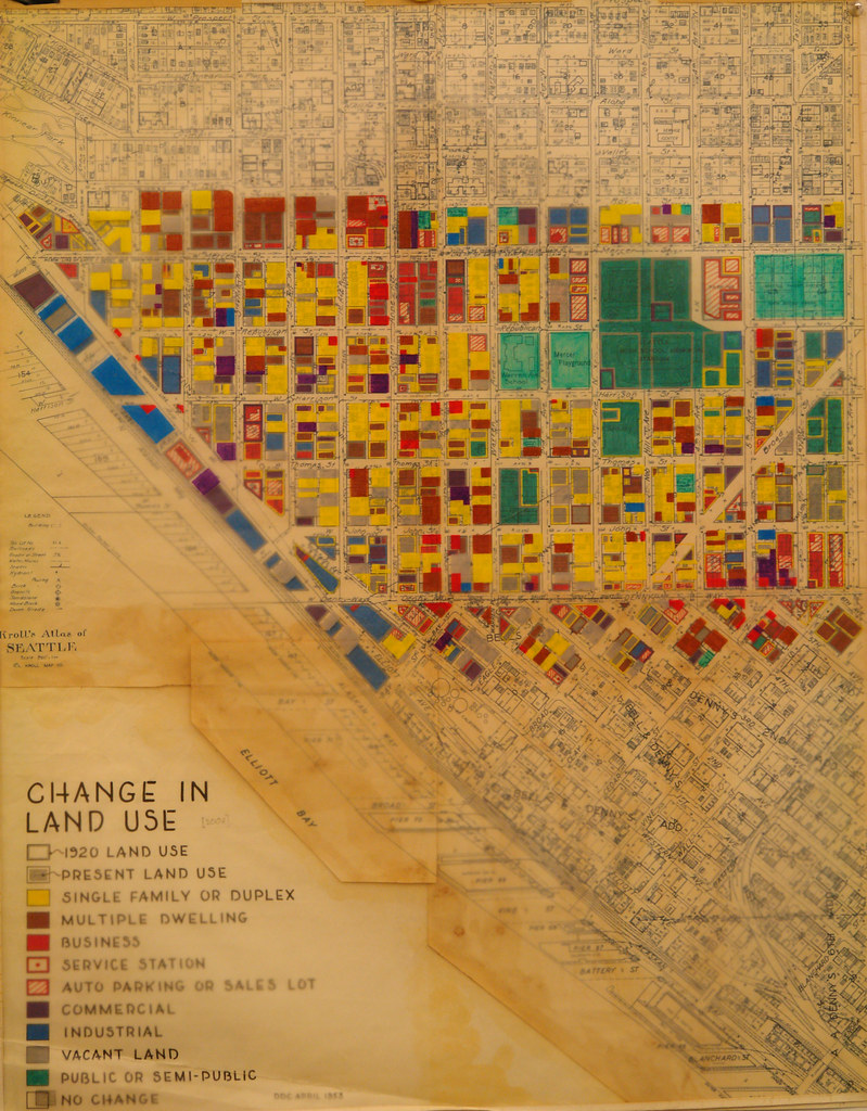Change in land use in lower Queen Anne, 19201953 Map 2008… Flickr