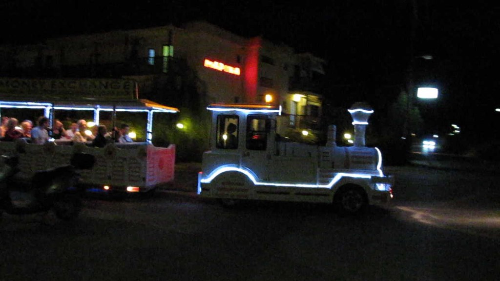 Thassos Fun Train Goes from the Marina Bar in Golden Beach… Flickr