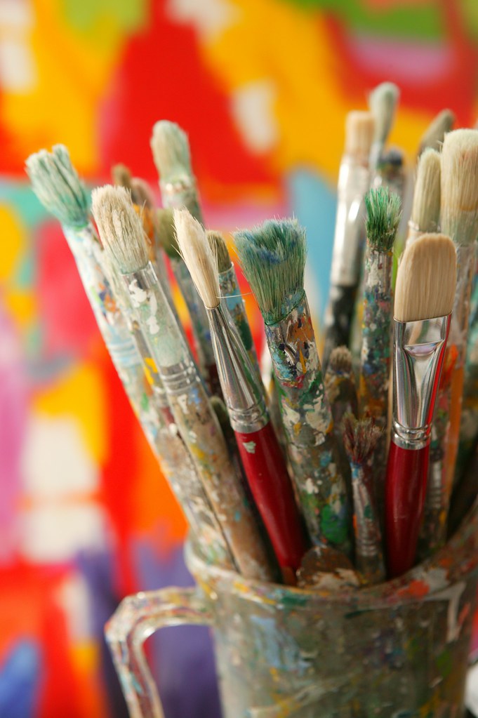 paint brushes Dunedin NZ Flickr