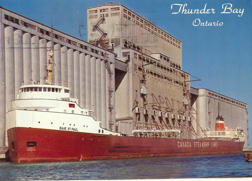 Thunder Bay ONT Great Lakes Freighter Baie St Paul at the … Flickr