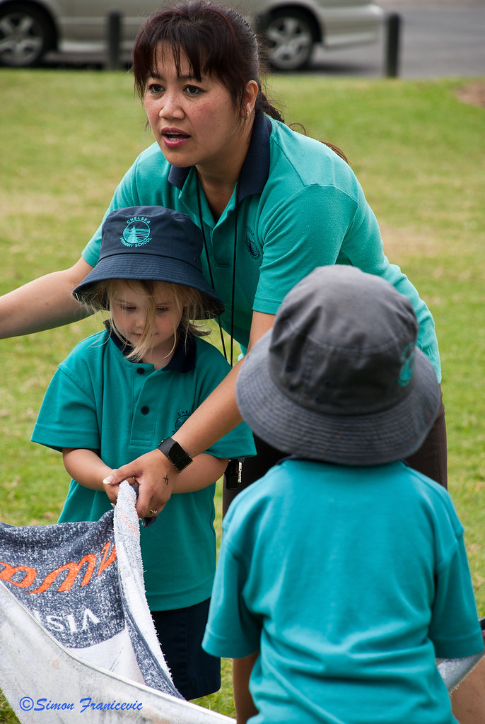 Setting up the water balloon throw How to throw a water ba… Flickr