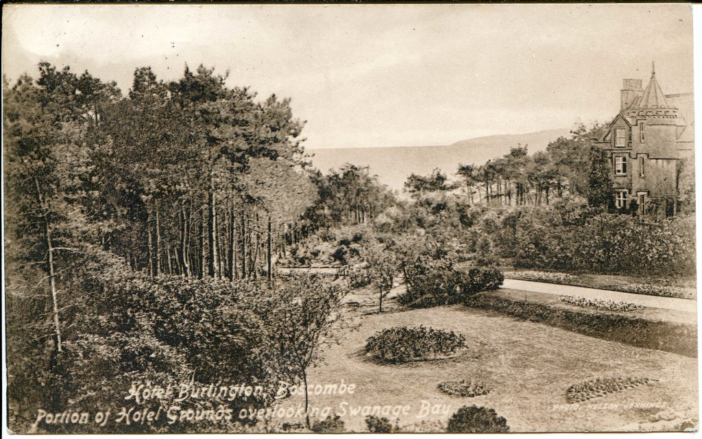 Burlington Hotel, Bournemouth, looking south (showing part of