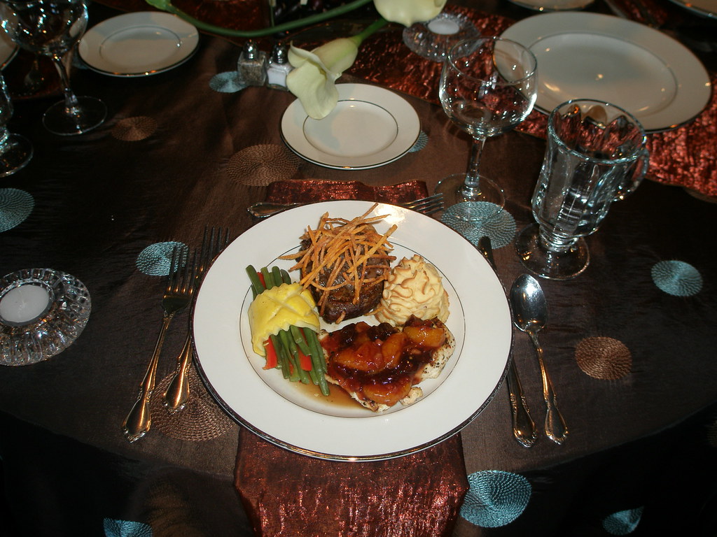 Duet Plate Duet plated boiled tenderloin wrapped in a squa… Flickr